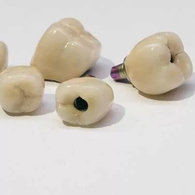 Metal-Supported Zirconium Implants